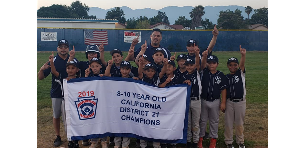 Congrats to our District 21 Minor (8-10) Champions!